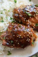 Baked Teriyaki Chicken Thighs