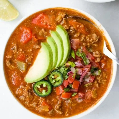 Beef Taco Soup