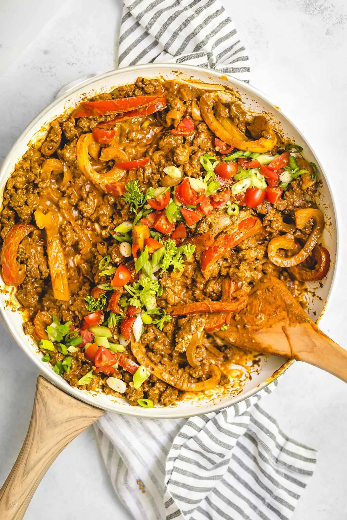 Cheesy Beef Taco Skillet Recipe