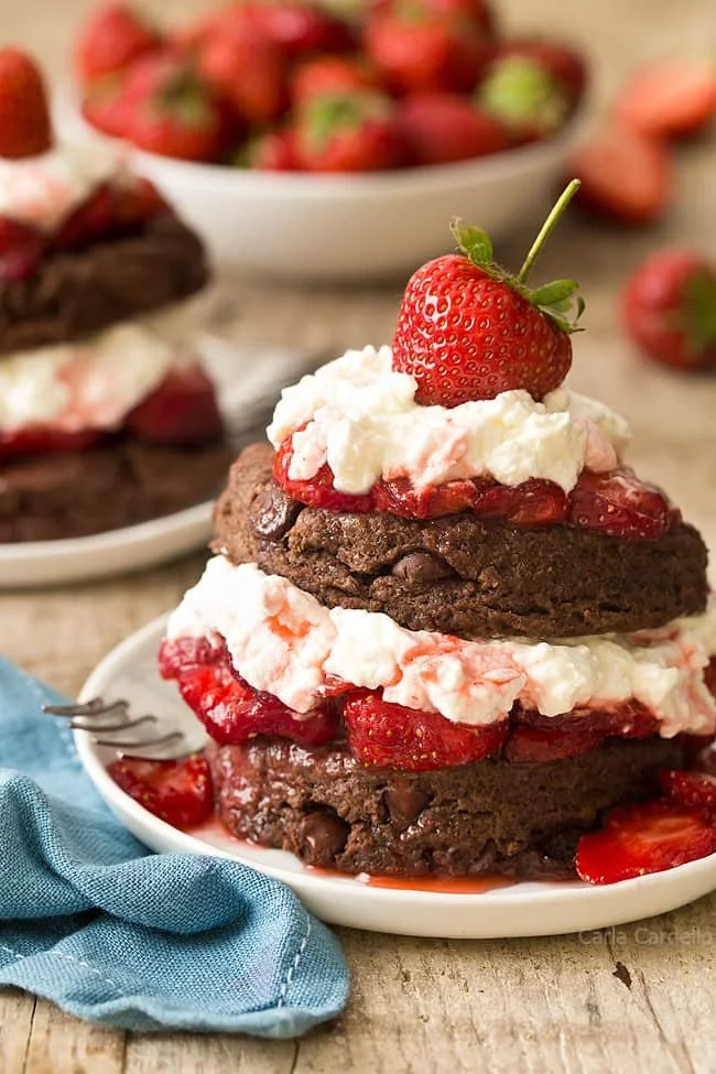 Chocolate Strawberry Shortcake