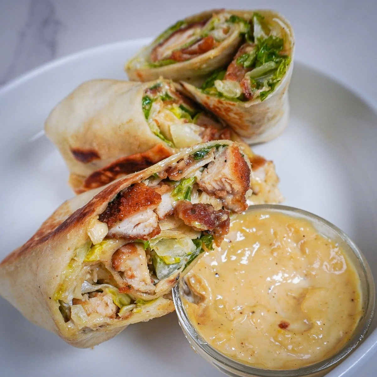 Classic Chicken Caesar Wrap