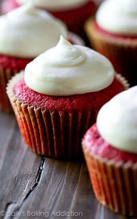 Classic Red Velvet Cupcakes