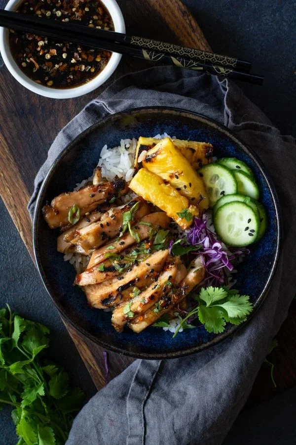 Coconut Glazed Sticky Chicken