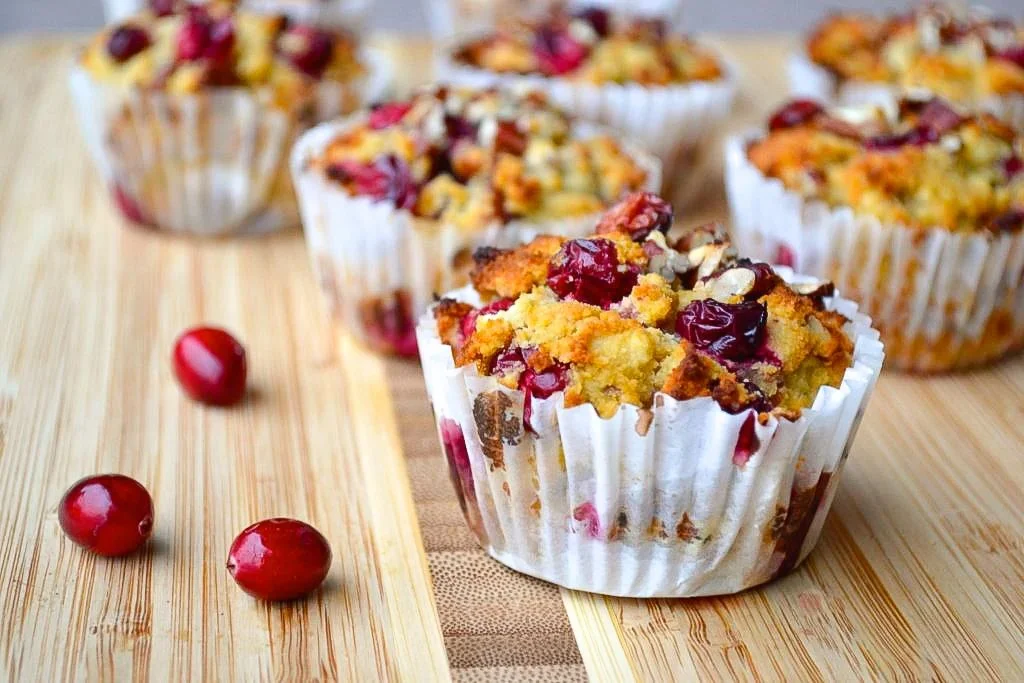 Cranberry Orange Pecan Muffins