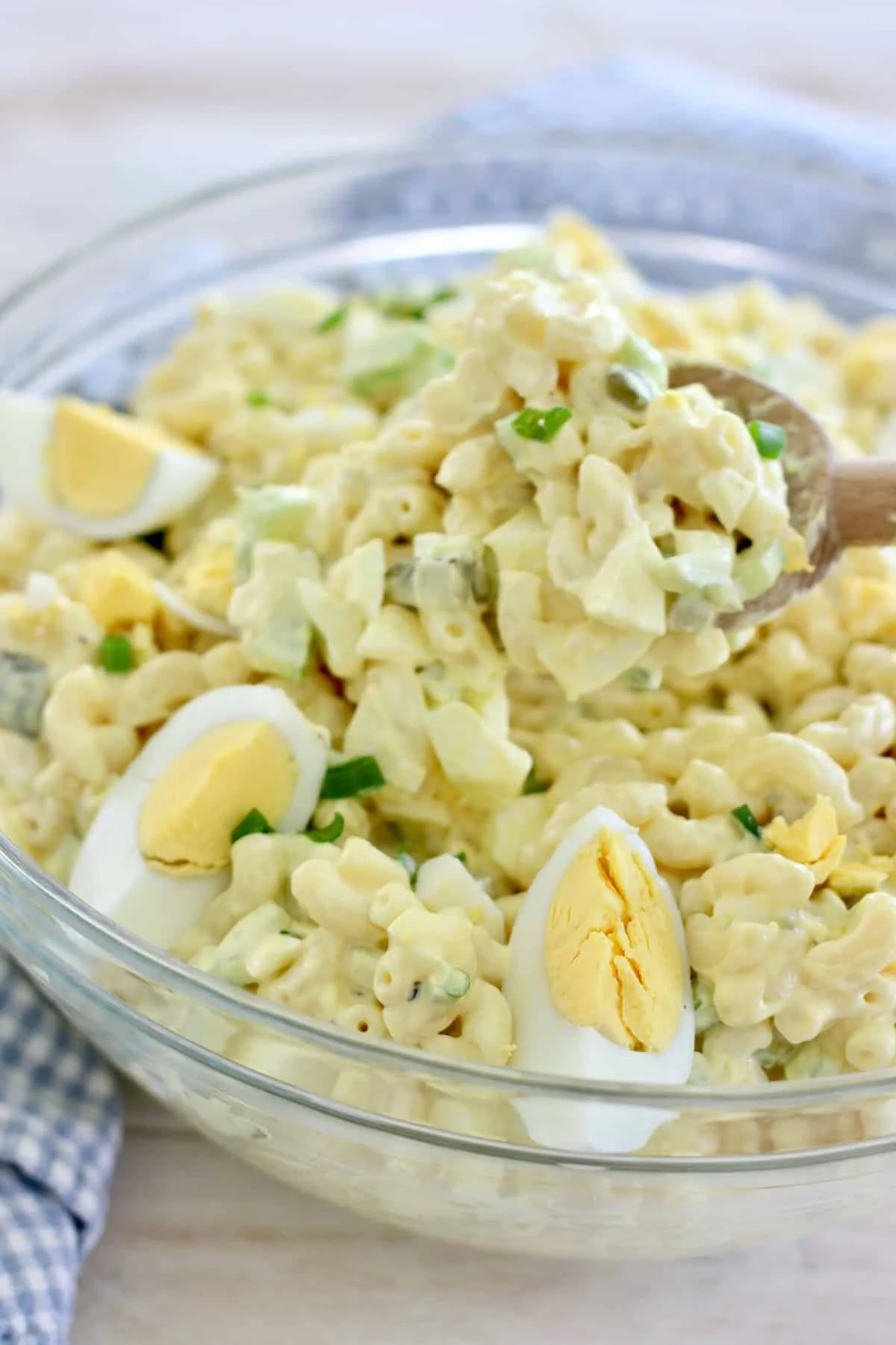 Creamy Deviled Egg Pasta Salad