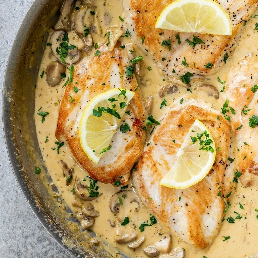 Creamy Mushroom Chicken