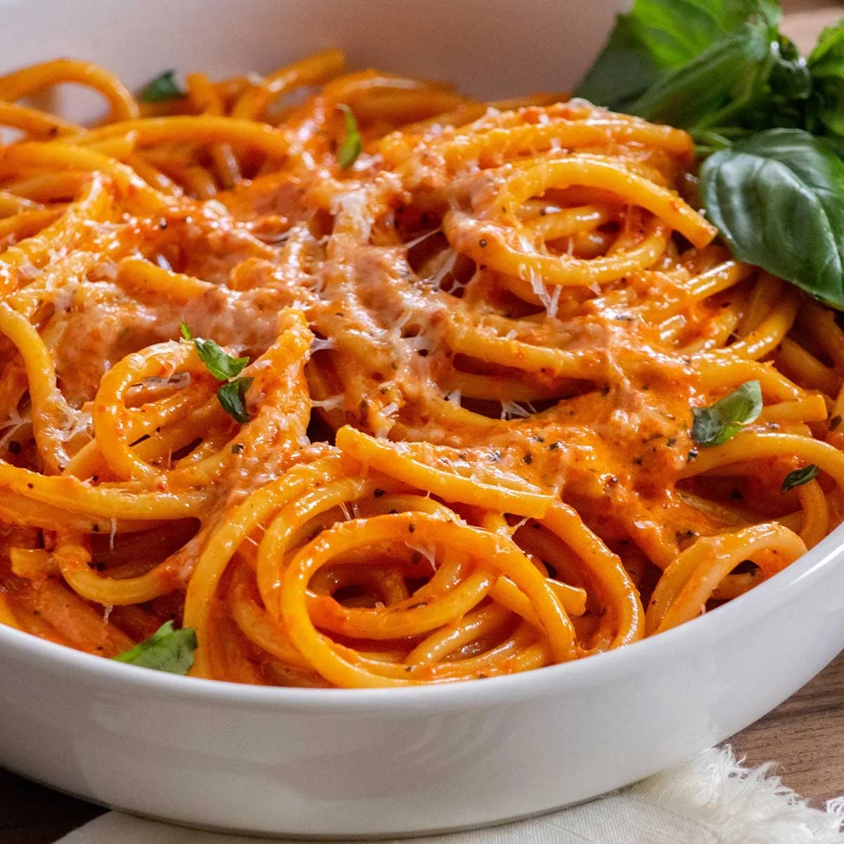 Creamy Roasted Red Pepper Pasta Sauce