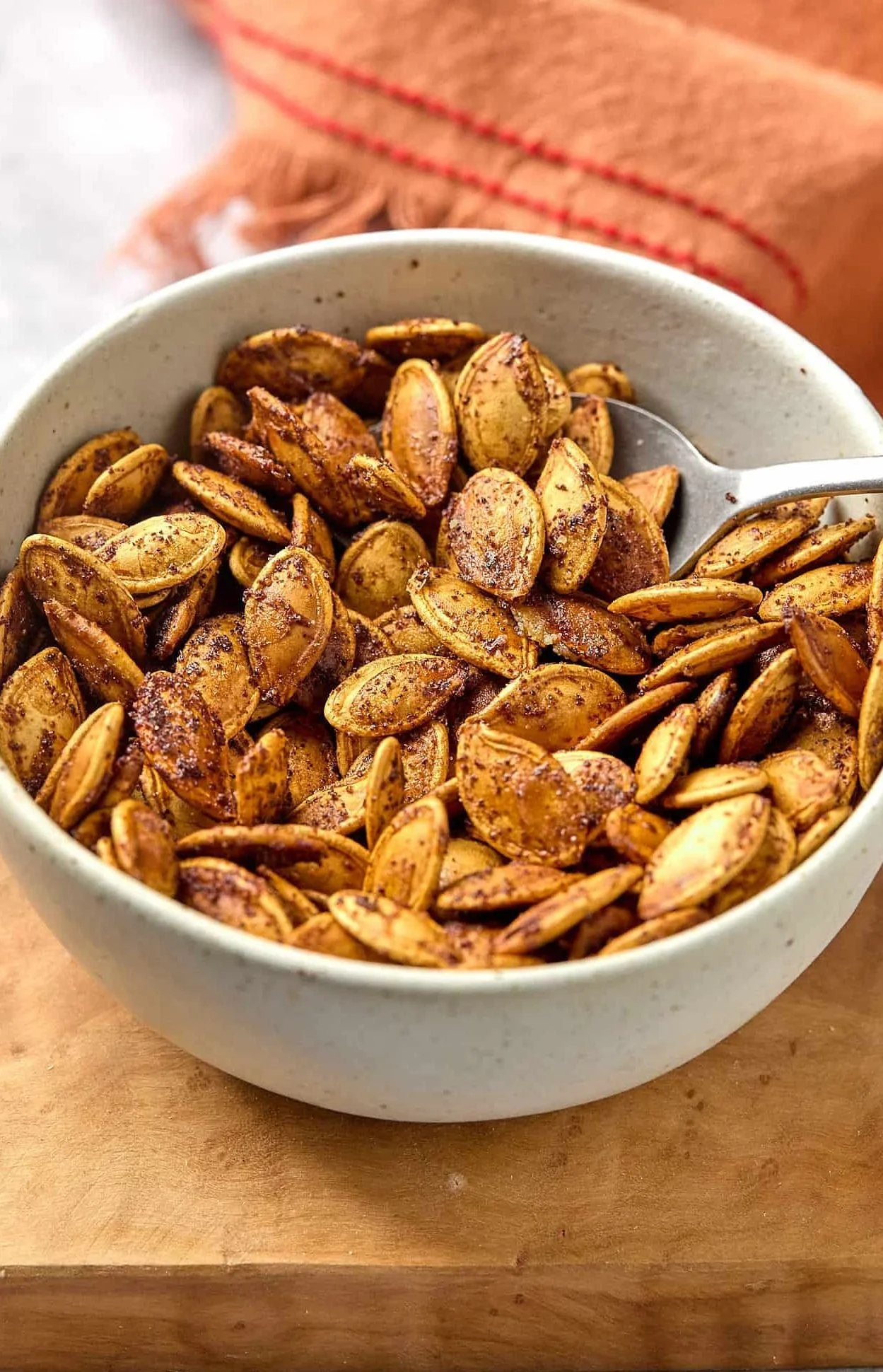 Crispy Roasted Pumpkin Seeds
