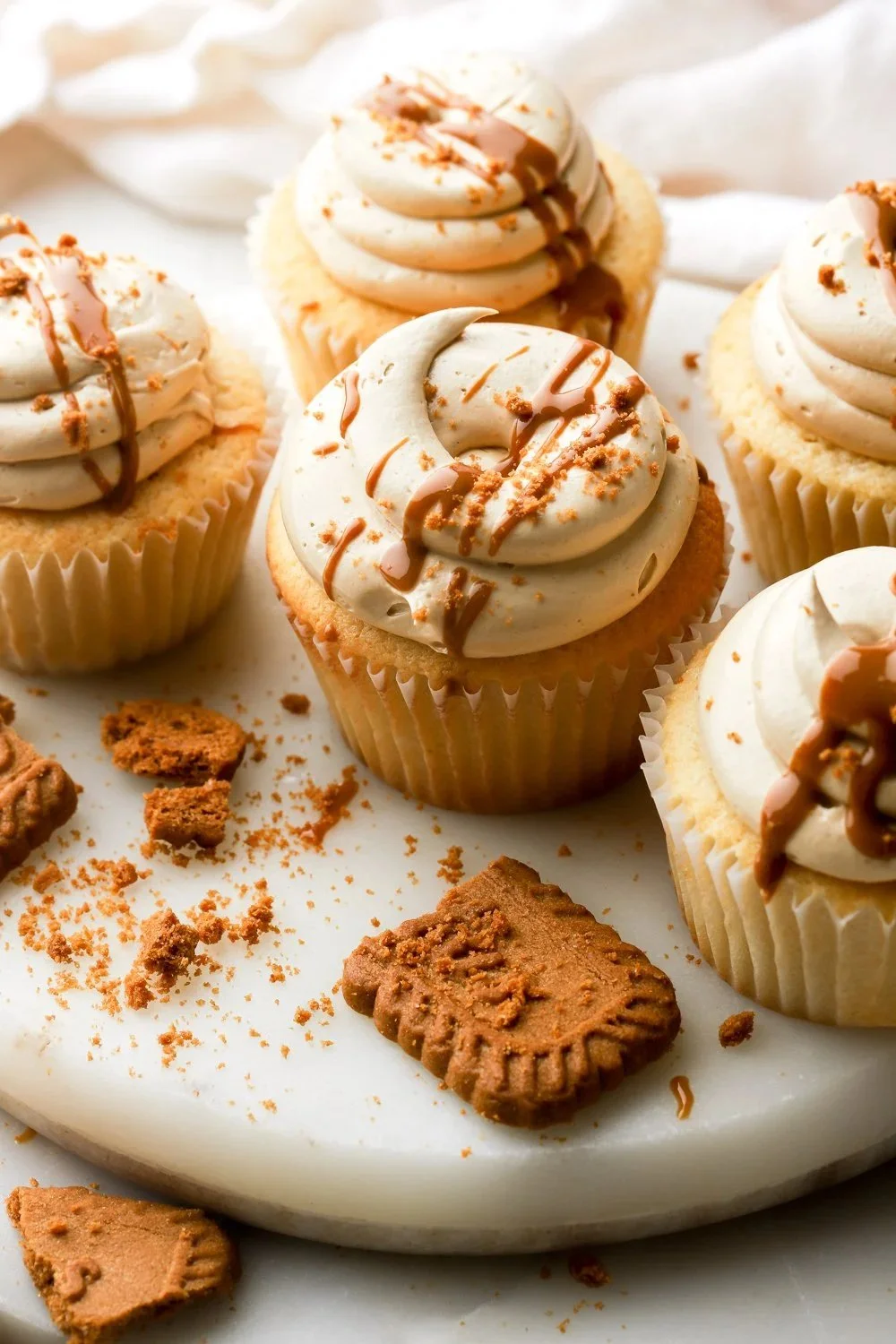 Decadent Biscoff Cupcake Delights