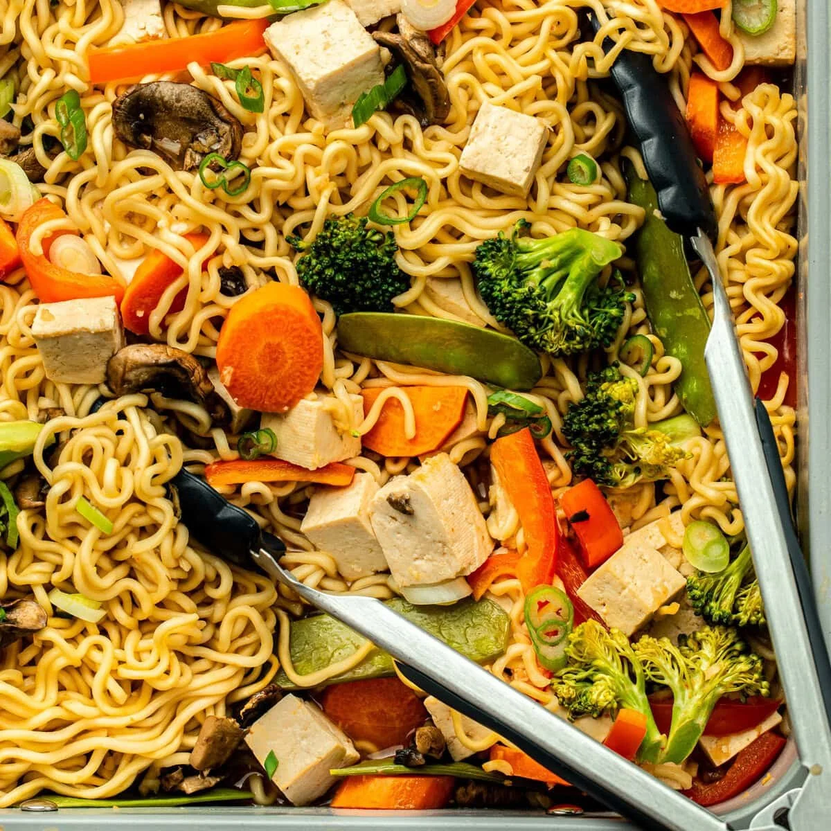 Dump-and-Bake Veggie Ramen Casserole