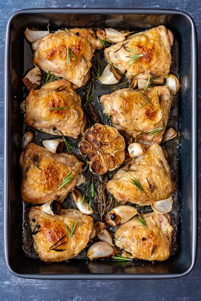 Easy Roasted Chicken Pieces