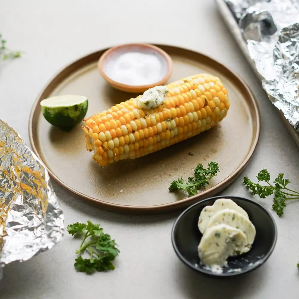 Foil-Wrapped Grilled Corn on the Cob