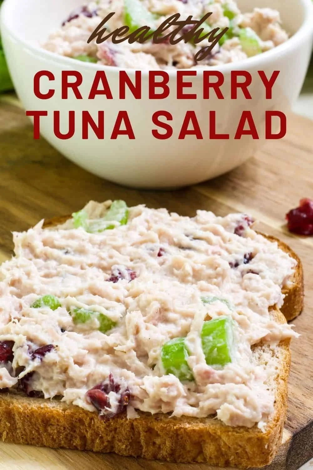 Fresh Cranberry Tuna Salad