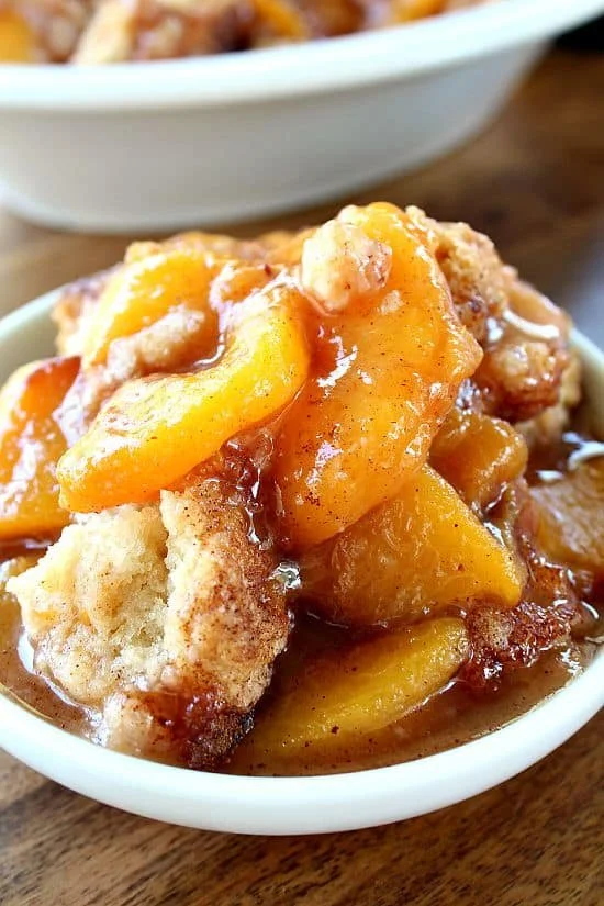 Fresh Peach Cobbler Recipe