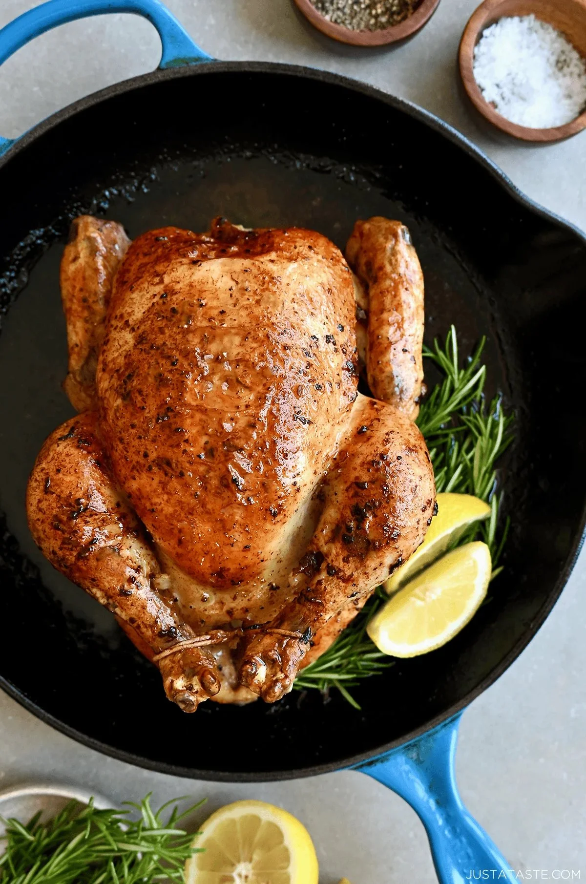Garlic Lemon Roast Chicken