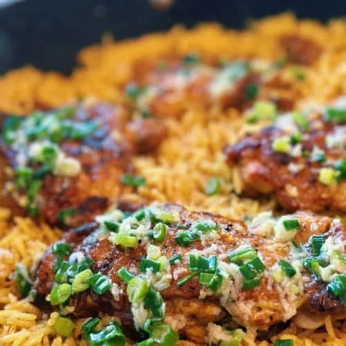 Ginger Scallion Chicken and Rice