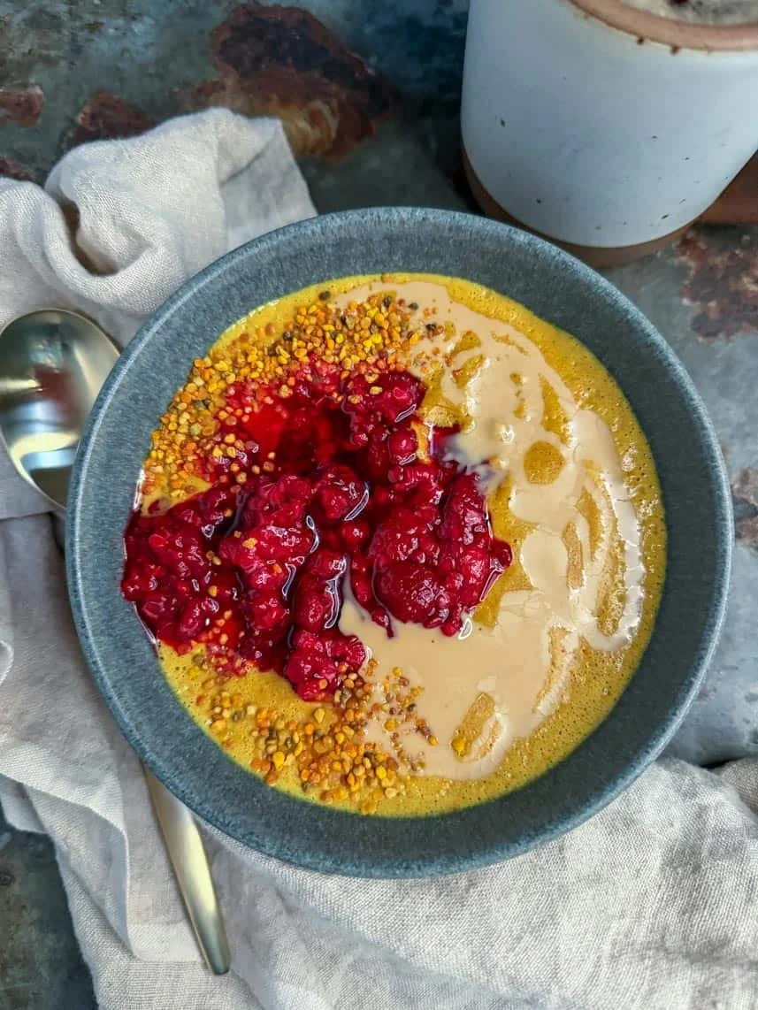 Golden Milk Overnight Oats for One