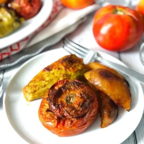 Greek Stuffed Vegetables