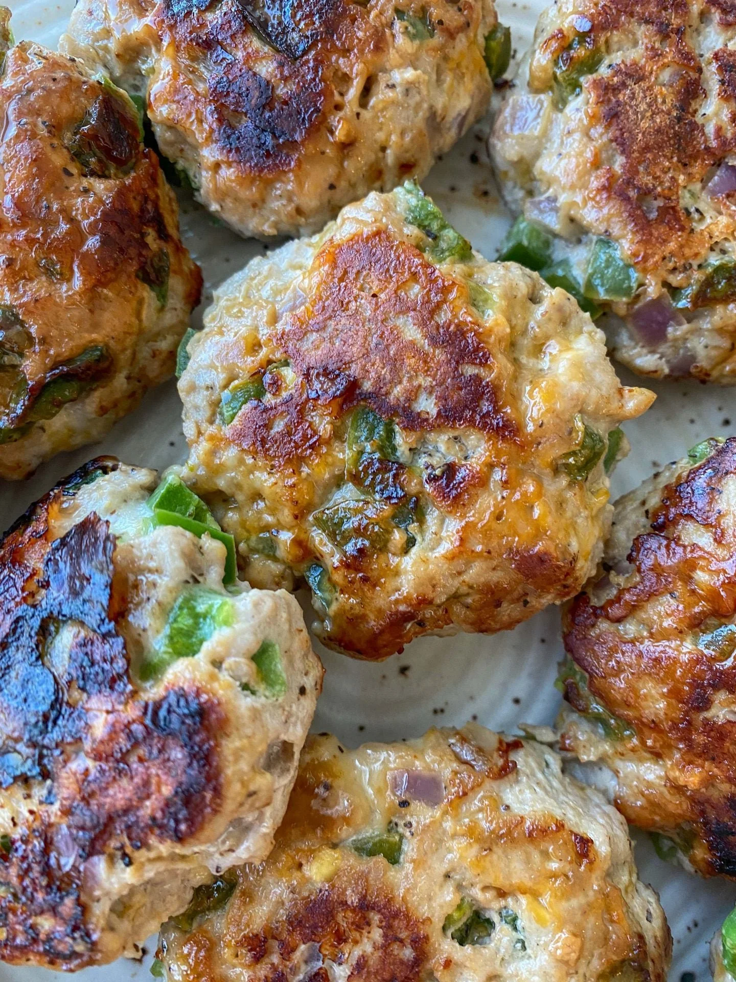 Jalapeño Cheddar Turkey Burgers