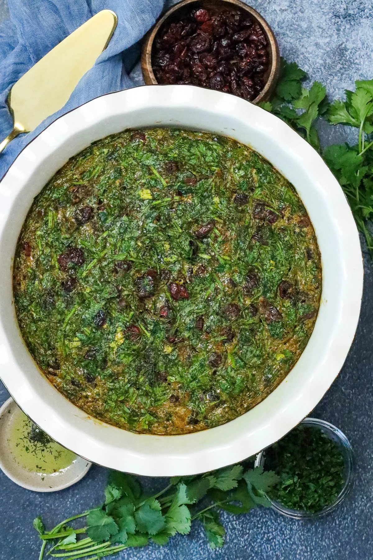 Kuku Sabzi: Persian Herb Frittata