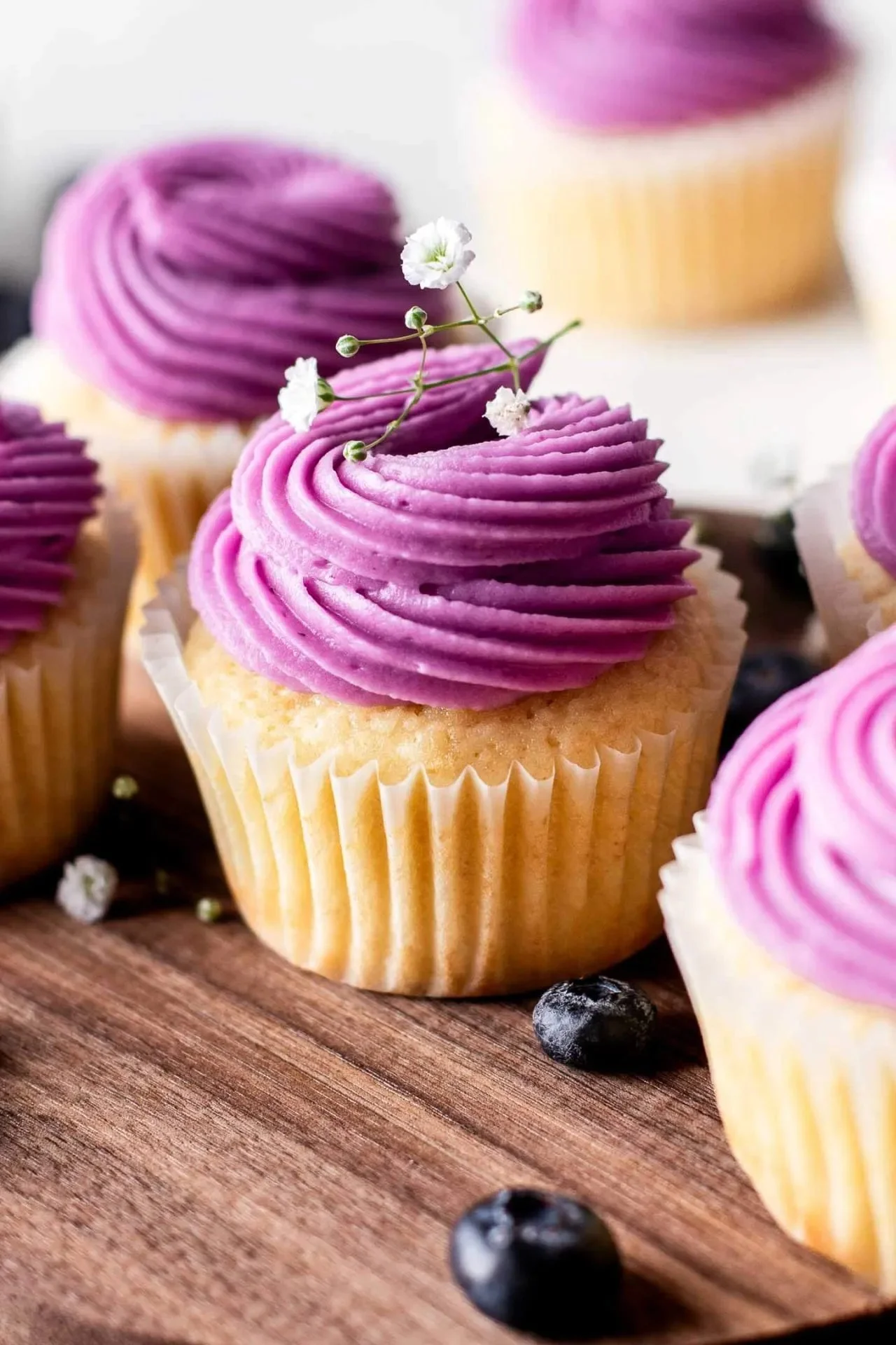 Lemon Blueberry Cupcake Bliss