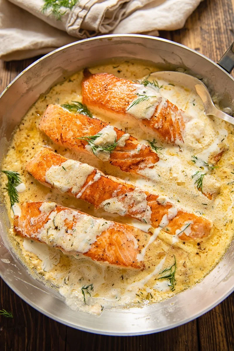 Lemon Dill Salmon Sauce