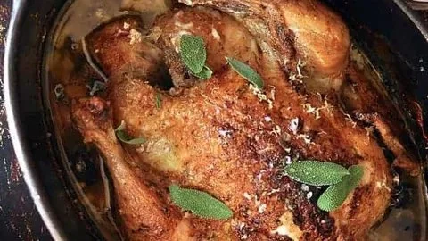 Milk-Braised Chicken by Jamie Oliver