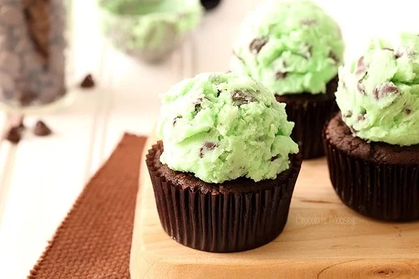 Mint Chocolate Cupcake Delights