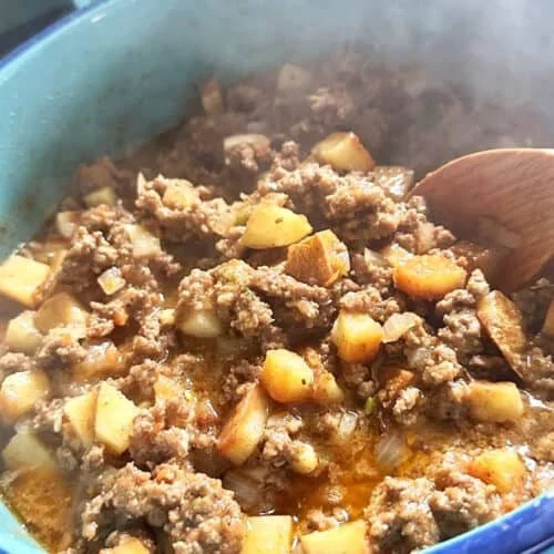 Mom’s Picadillo with Potatoes
