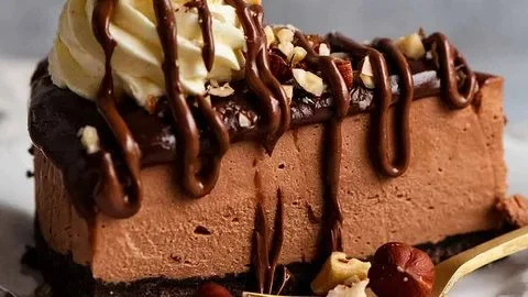 No-Bake Nutella Cheesecake