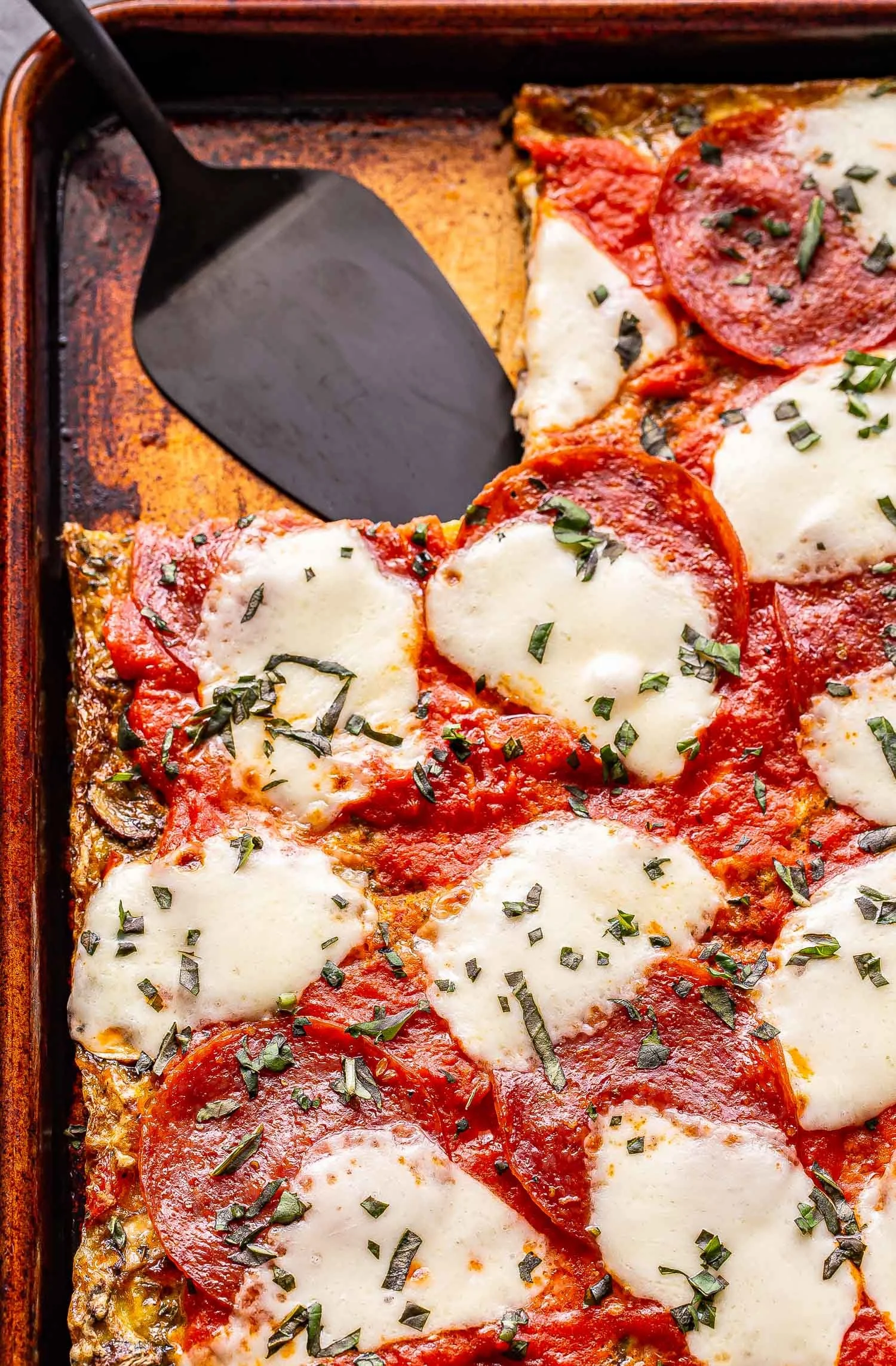 One-Pan Pizza Frittata