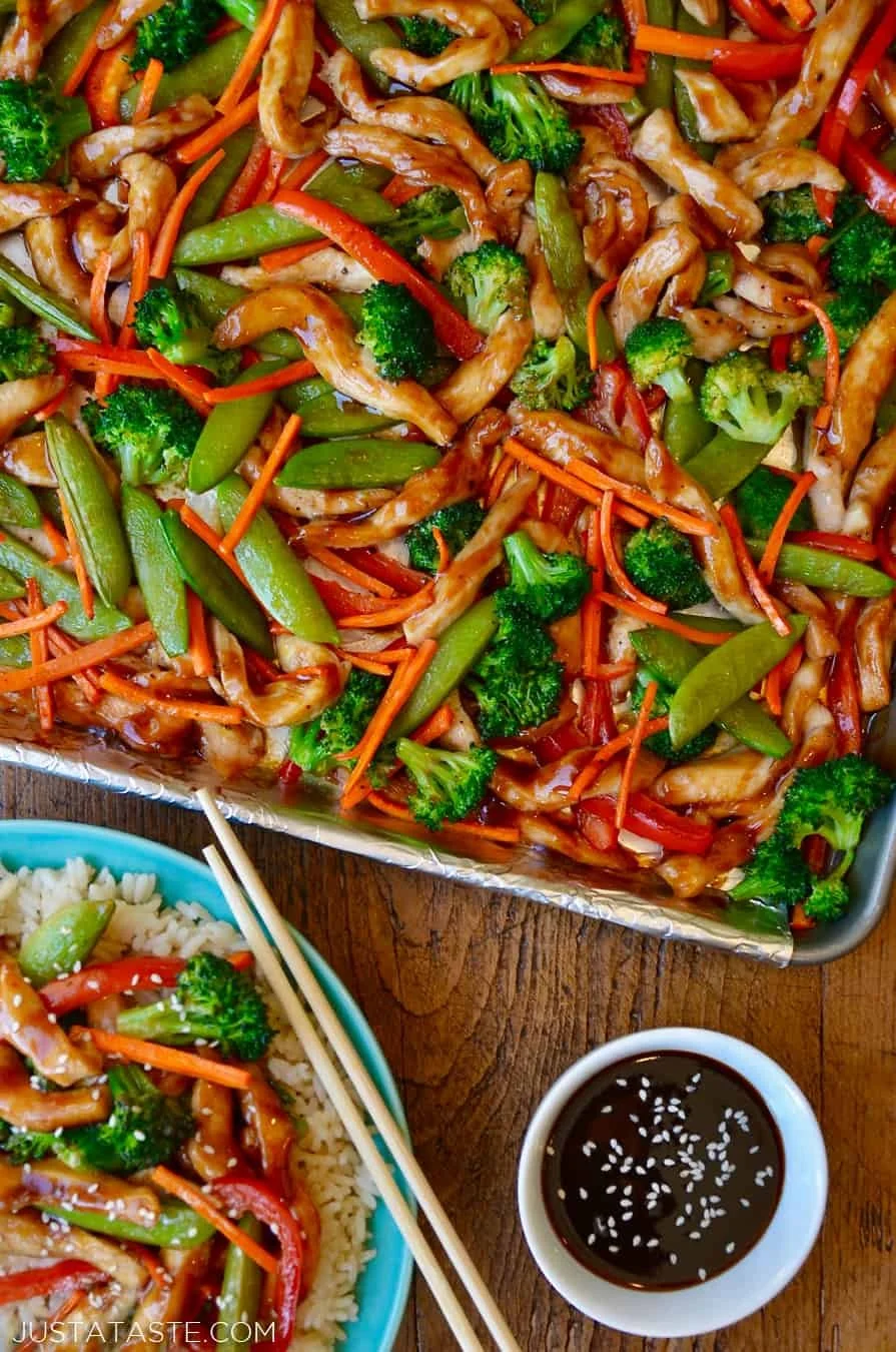 One-Pan Teriyaki Chicken and Veggies