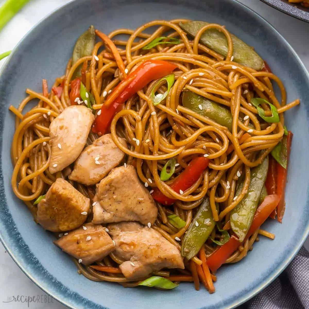 One Pan Teriyaki Chicken Noodles