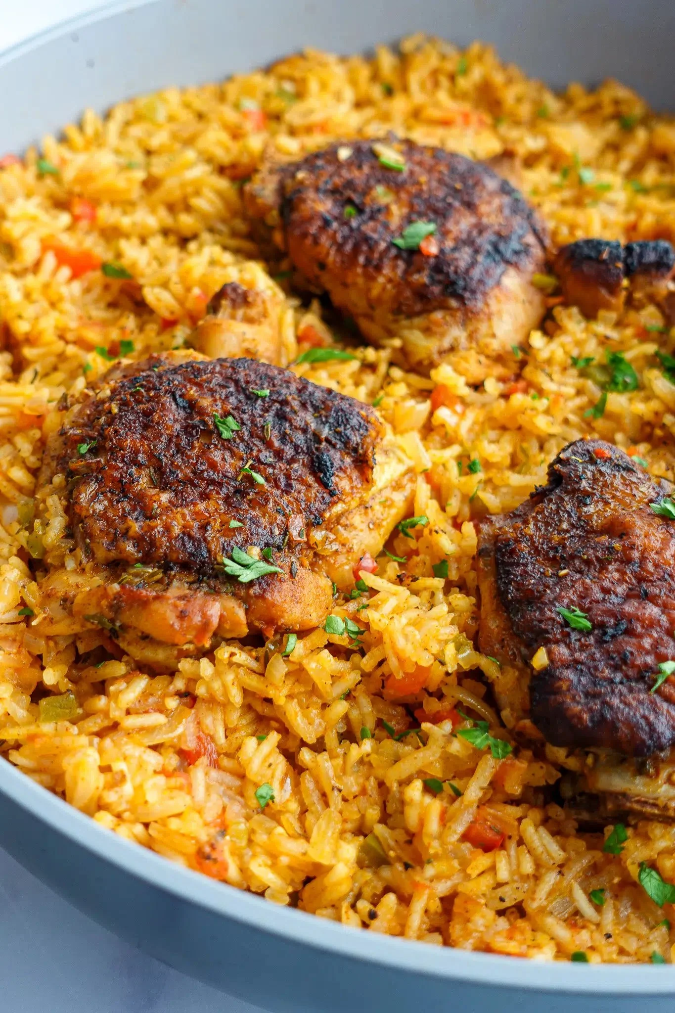 One Pot Cajun Chicken and Rice