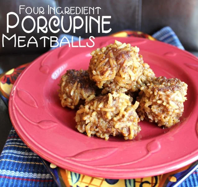 Porcupine Meatballs with Four Ingredients