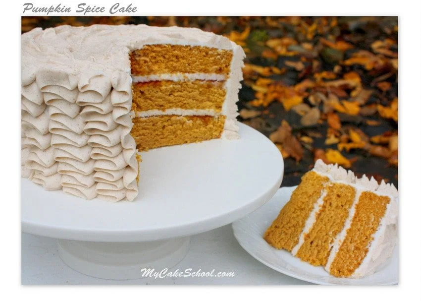 Pumpkin Spice Cake from Scratch
