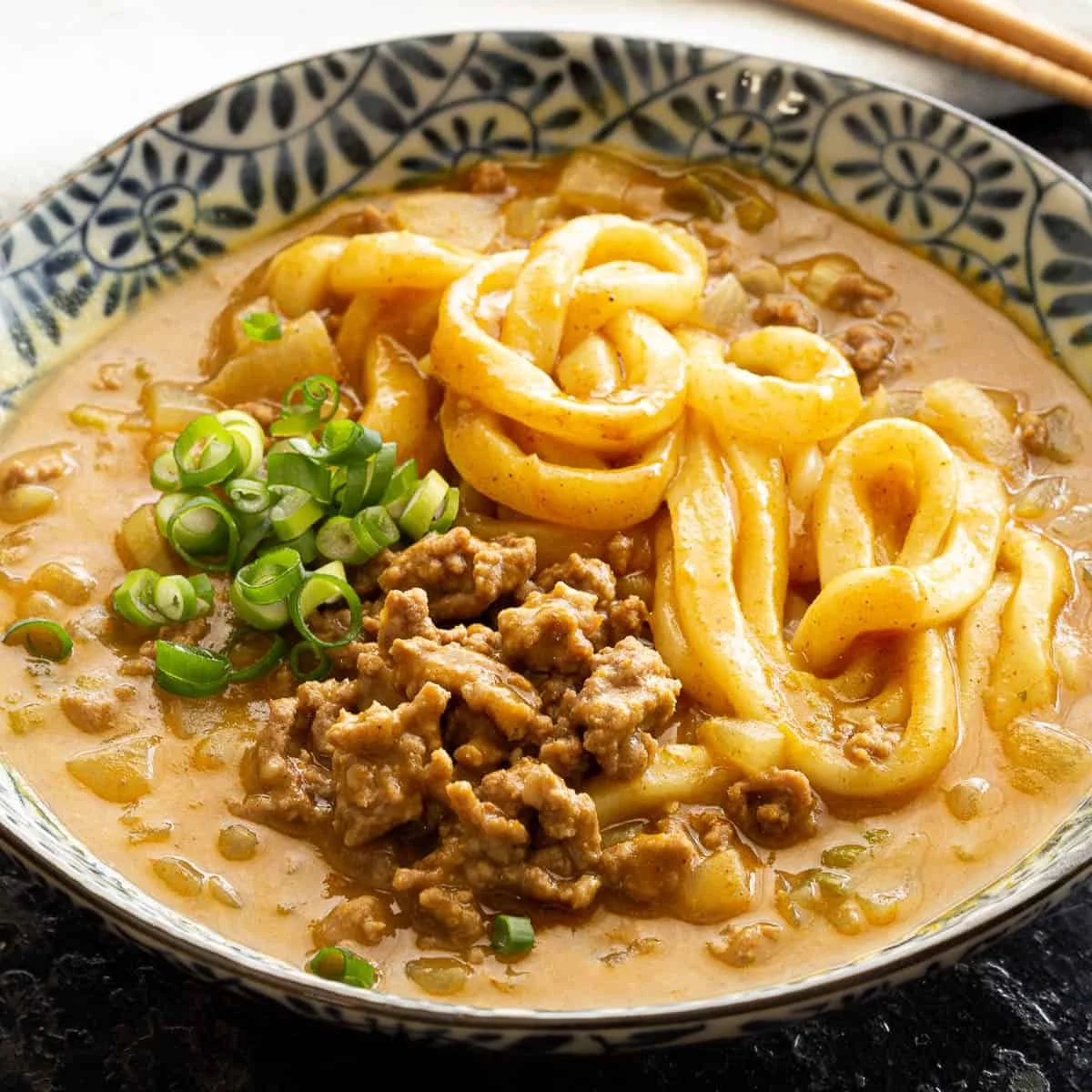 Quick 15 Minute Curry Udon
