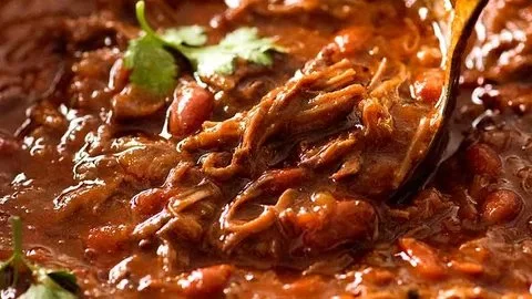 Shredded Beef Chili