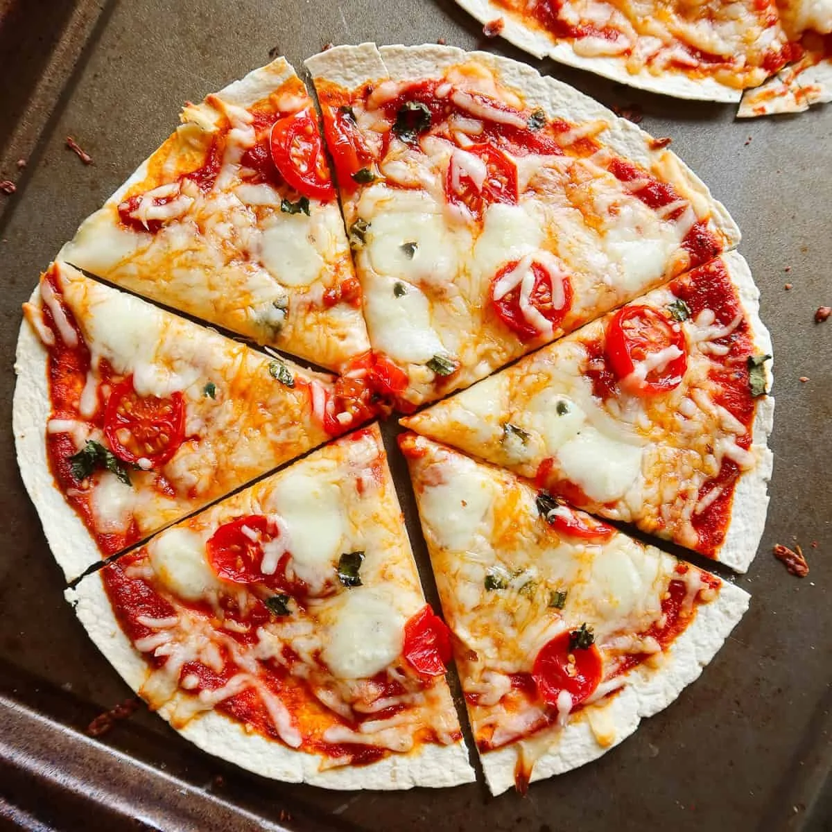 Simple Tortilla Pizza Recipe