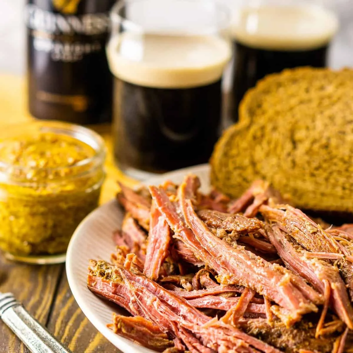Slow Cooker Guinness Corned Beef
