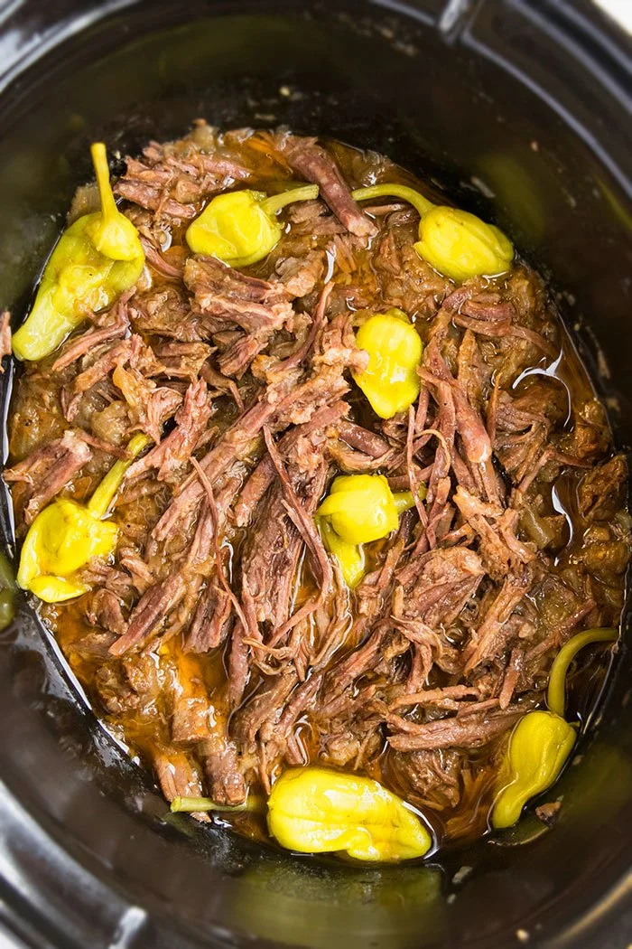 Slow Cooker Mississippi Roast