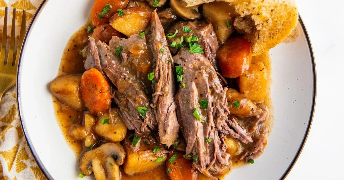 Slow Cooker Pot Roast Recipe