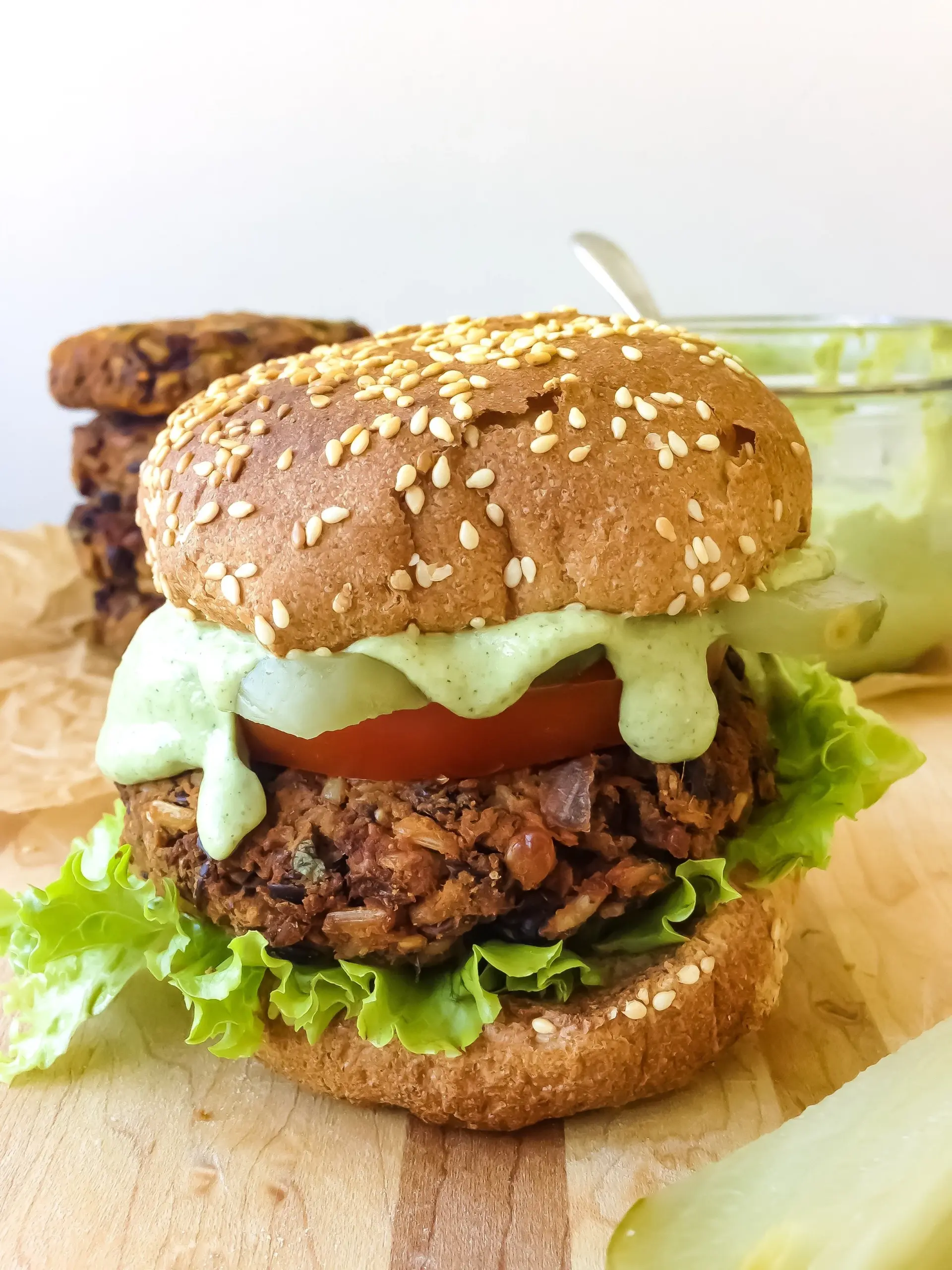 Smoky Black Bean Burgers