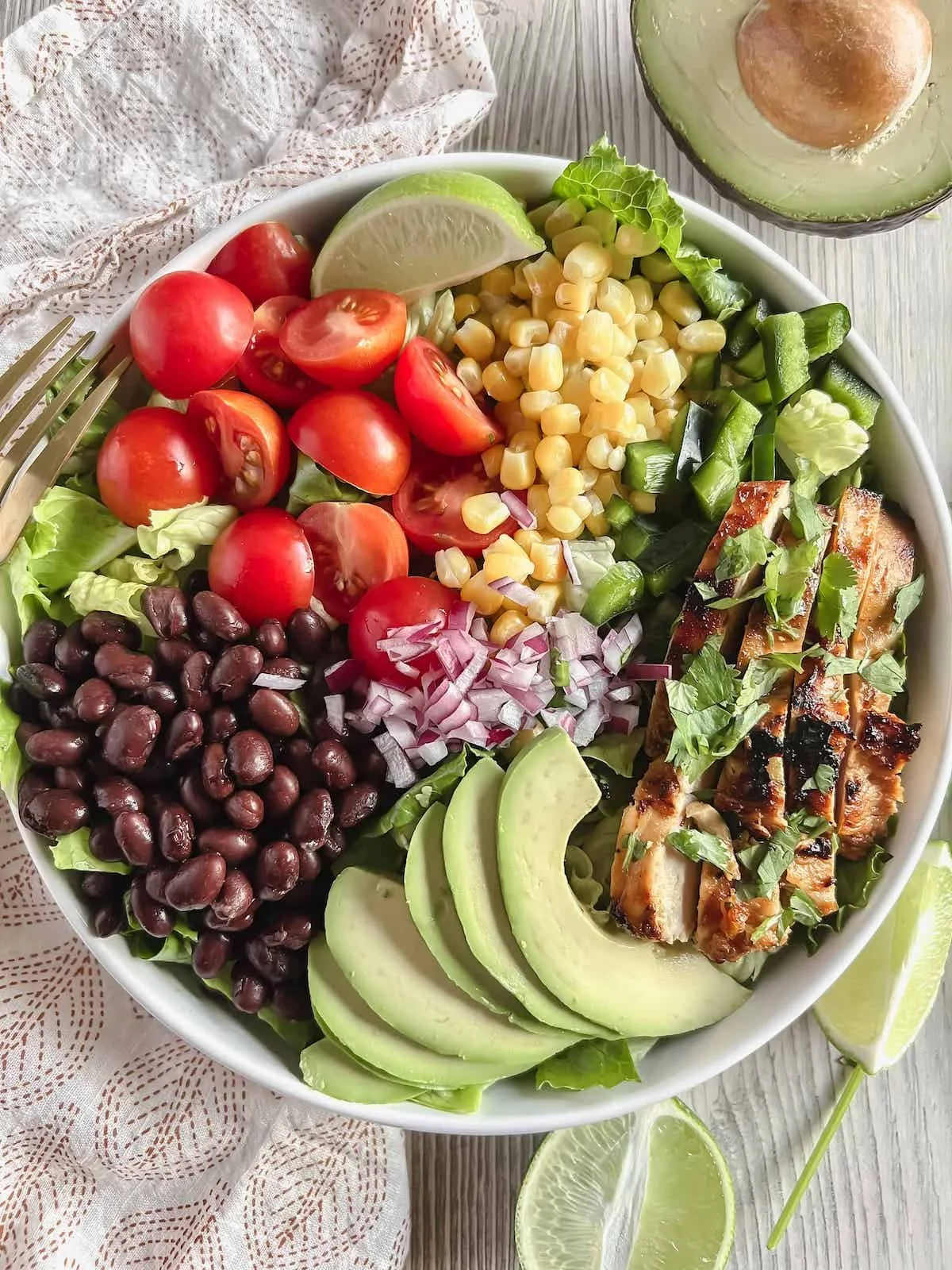 Southwest Honey Chipotle Chicken Salad