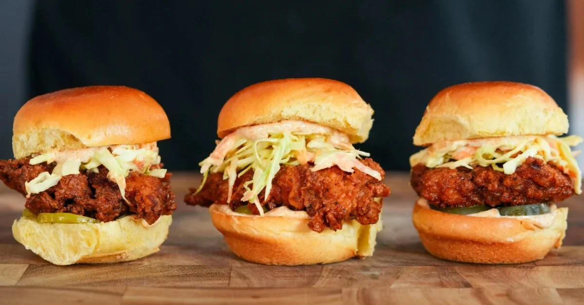 Spicy Nashville Chicken Sliders