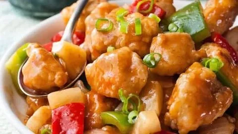 Sweet and Sour Baked Chicken
