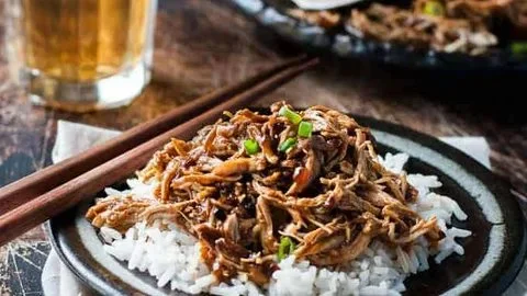 Sweet Soy Shredded Chicken