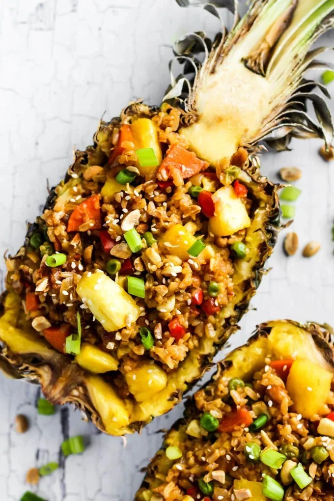 Vegan Pineapple Fried Rice Recipe