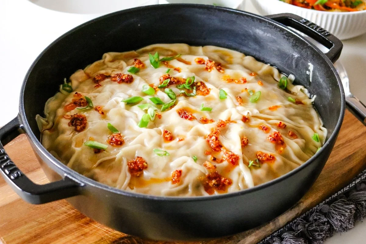 Viral Dumpling Lasagna Craze