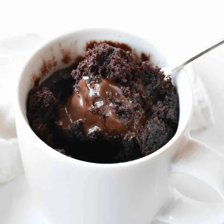 Viral TikTok Chocolate Lava Mug Cake
